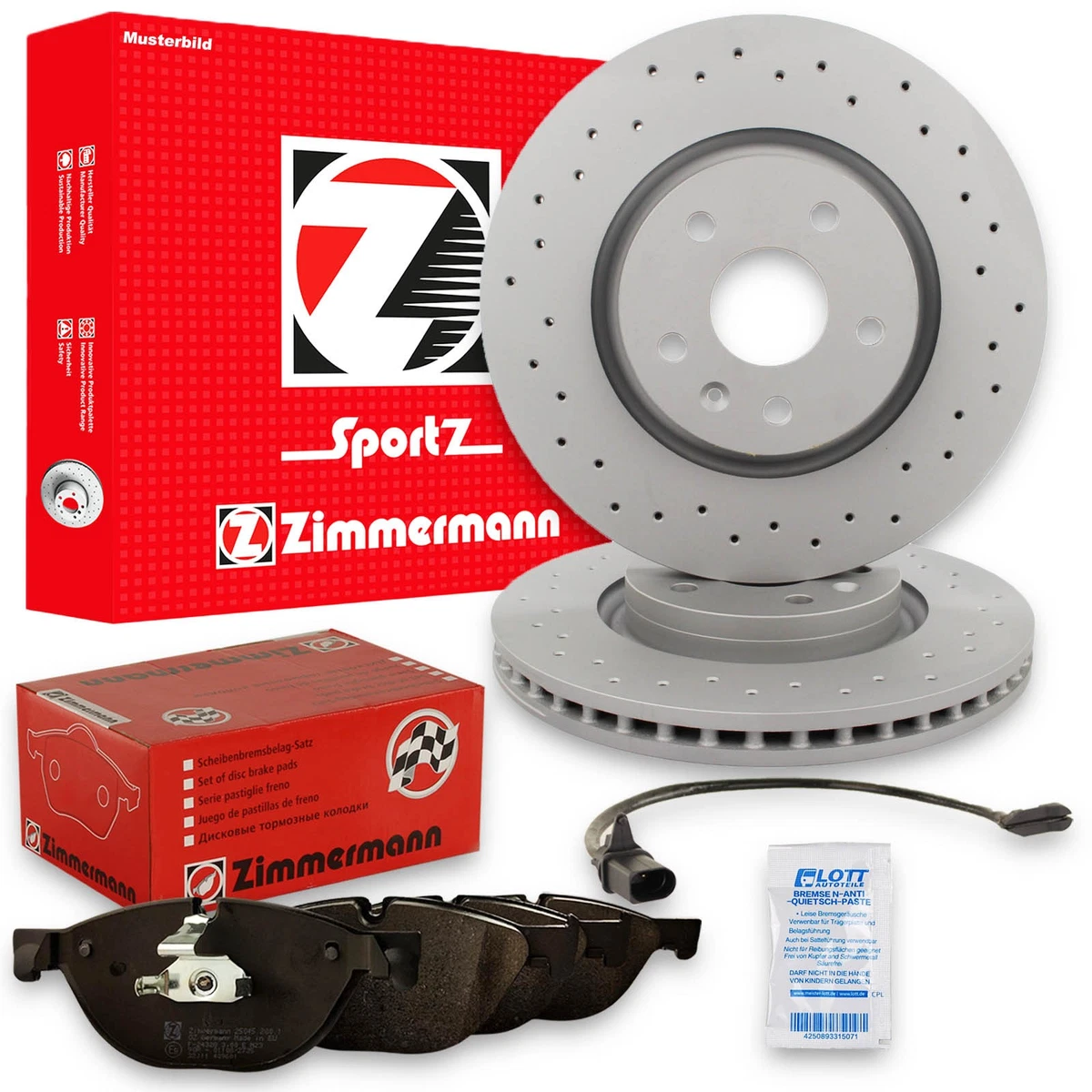 Безпечне гальмування для BMW Z4 E89: якісні гальмівні диски і колодки Zimmermann