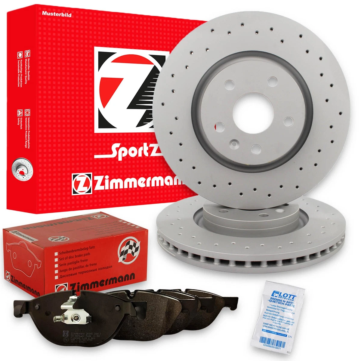 Гальма Zimmermann для SUZUKI ALTO (FF) 1.1 (RF410) – Надійність та Безпека