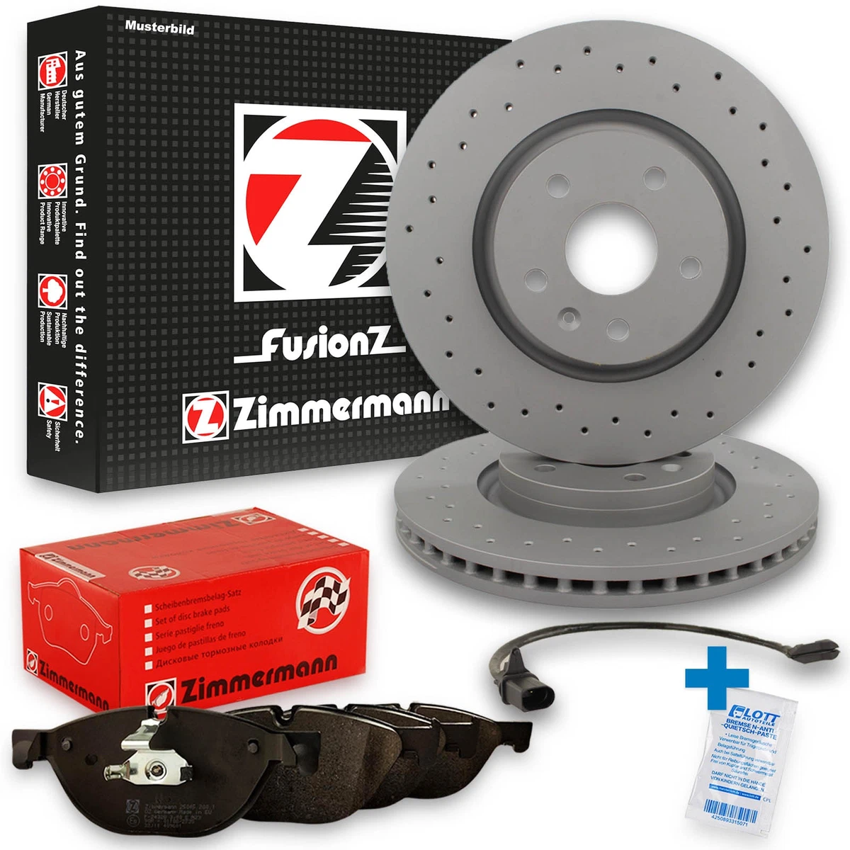 Гальмівні колодки та диски Zimmermann для DAIHATSU SIRION (M3_): Надійність та безпека