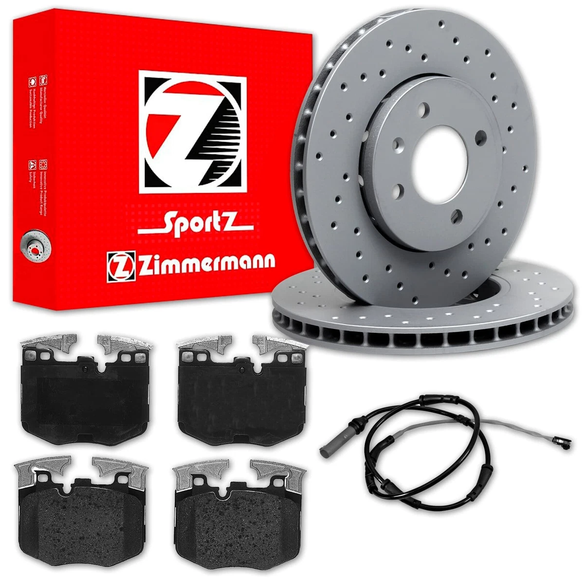 Безпечне гальмування для BMW Z4 E89: якісні гальмівні диски і колодки Zimmermann