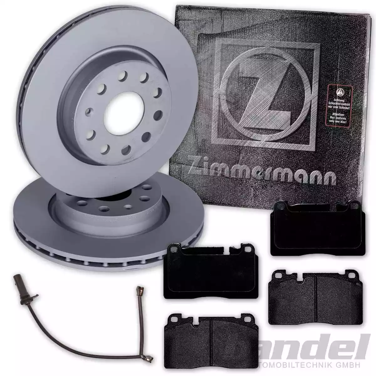 Гальма Zimmermann для SUZUKI ALTO (FF) 1.1 (RF410) – Надійність та Безпека