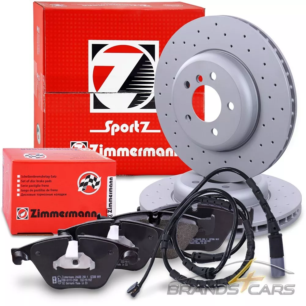Безпечне гальмування для BMW Z4 E89: якісні гальмівні диски і колодки Zimmermann